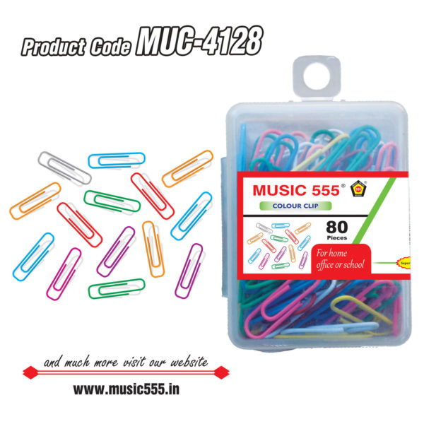 Colour-Clip-80pcs-MUC-4128-music555-manufacturing-mumbai