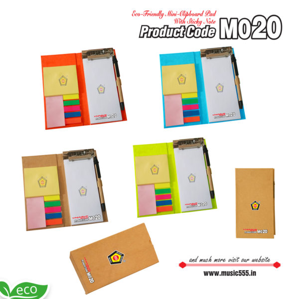 M020-C-Eco-Friendly-Dairy-Multi-Color-Sticky-Note-Pad-music555-manufacturing-mumbai