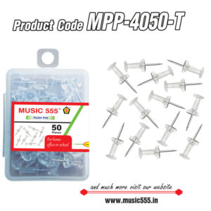 Push-Pin-50pcs MPP-4050-T-music555-manufacturing-mumbai