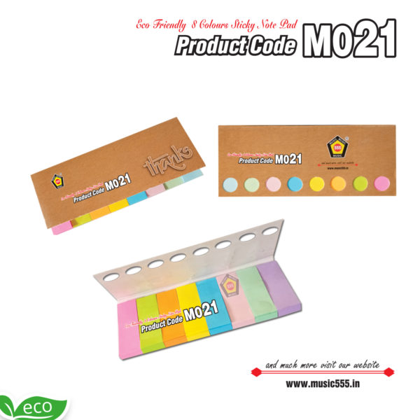 M021-Eco-Friendly-Dairy-Multi-Color-Sticky-Note-Pad-music555-manufacturing-mumbai