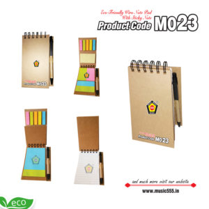 M023-Eco-Friendly-Wiro-Dairy-Multi-Color-Sticky-Note-Pad-music555-manufacturing-mumbai