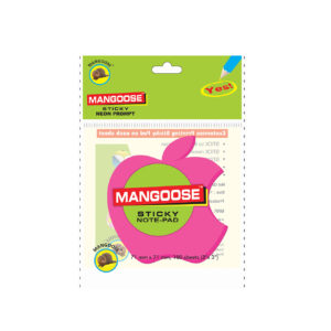 Apple-Shape-Die-cut-Sticky-Note-Pad-Front-music555-manufacturing-mumbai