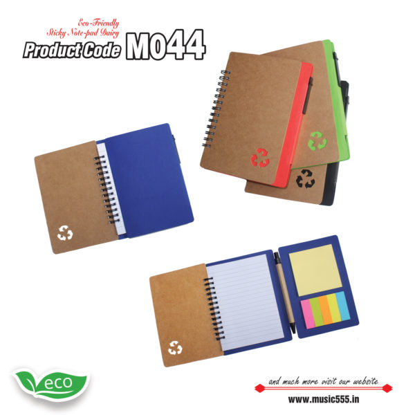 M044-Eco-Friendly-Sticky-Note-pad-Dairy-music555-manufacturing-mumbai2