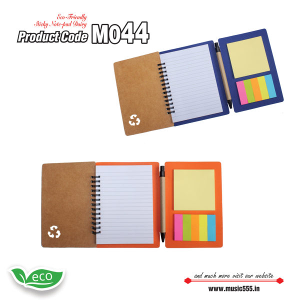 M044-Eco-Friendly-Sticky-Note-pad-Dairy-music555-manufacturing-mumbai4