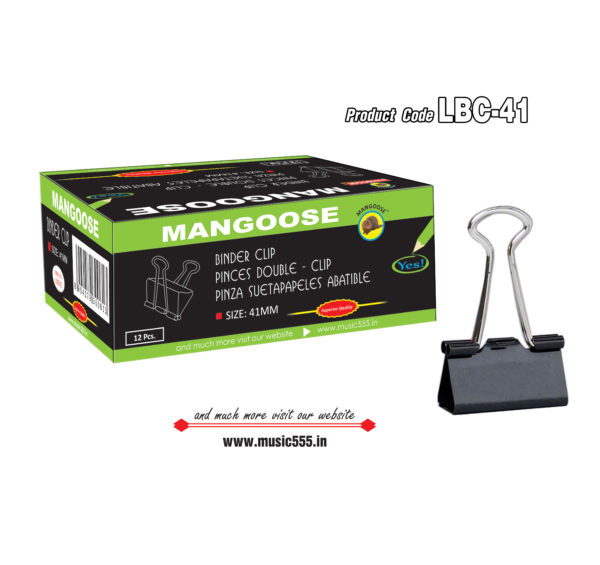 Mangoose-41mm-Binder-Clip-music555-manufacturing-Mu