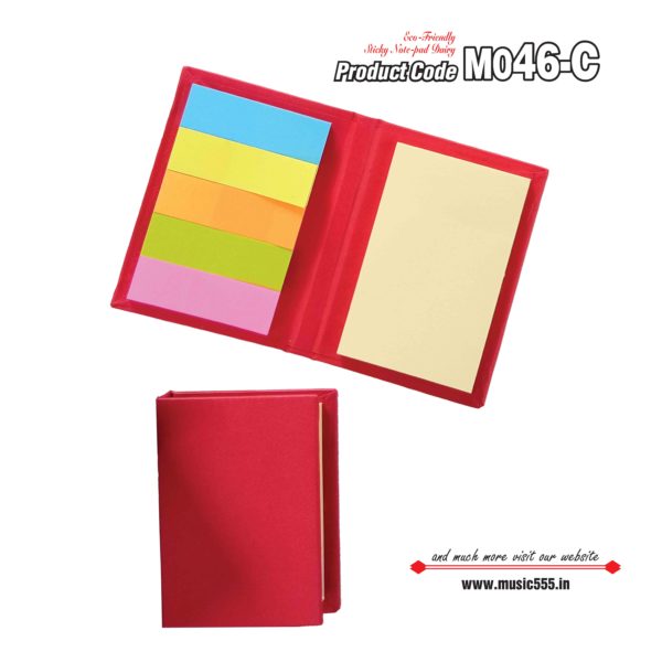 M046-C Red Eco-Friendly Sticky Note Kishan