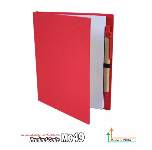 M049-Eco-Friendly-Diary-With-Sticky-Note-Bharani-Industries-music555-manufacturing-mumbai-2