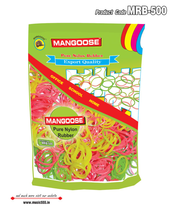 Mangoose-Nylon-Rubber Band-Bharani-Industries-music555-manufacturing-mumbai