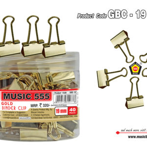 19mm-Gold-Binder-Clip-Bharani-Industries-music555-manufacturing-mumbai