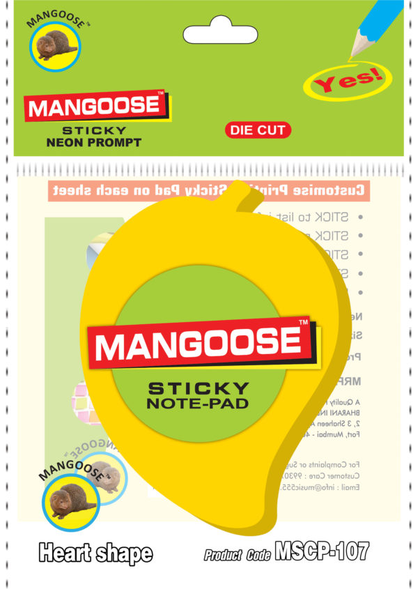 DC-009-3x3-Mango-shape-Mangoose-Die-cut-Sticky-Note-Pad-music555-manufacturing-mumbai3