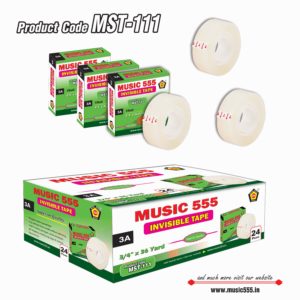 Invisible-Tape-With-Box-music555-manufacturing-mumbai-India2