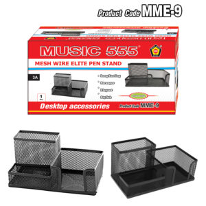Mesh-Wire-Elite-Pen-Stand-MME-9-Bharani-Industries-music555-manufacturing-mumbai