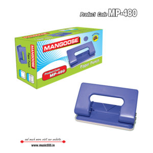 Mangoose Paper Punch MP-480-Bharani-Industries-music555-manufacturing-mumbai