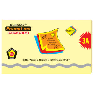 3x5-Music-Prompt-Me-100 Sheet-music555-bharani-industries-manufacturing-mumbai-India