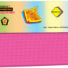 6×8-Music-Prompt-Me-Neon-Pink-Rulled-100 Sheet-music555-bharani-industries-manufacturing-mumbai-India