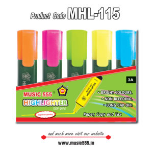 Highlighter-Pen-Set-of-5-in-Plastic-Rap-music555-bharani-industries-manufacturing-mumbai-India2
