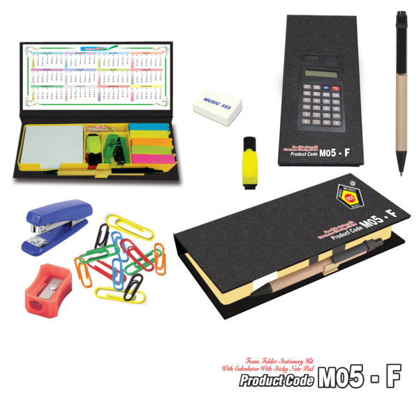 M05-F-Eco-Friendly-Stationer-Kit-With-alculator-Note-Pad-Diary-music555-bharani-industries-manufacturing-mumbai-India2