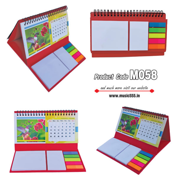 M058-C-Eco-Friendly-Note-Pad-Diary-Calendar-music555-bharani-industries-manufacturing-mumbai-India2