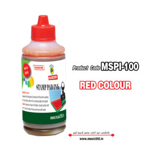 Mangoose-Stamp-pad-ink-100ml-Red-Colour-music555-Bharani-Industries-manufacturing-mumbai-India