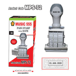PAID-STAMP-with-DATE-Code-MPS-72-music555-bharani-industries-manufacturing-mumbai-India