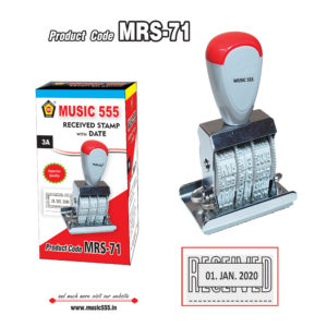 RECEIVED-STAMP-with-DATE-Outer-Box-12pcs-P-Code-MRS-71-music555-bharani-industries-manufacturing-mumbai-IndiaAugust 2017-3