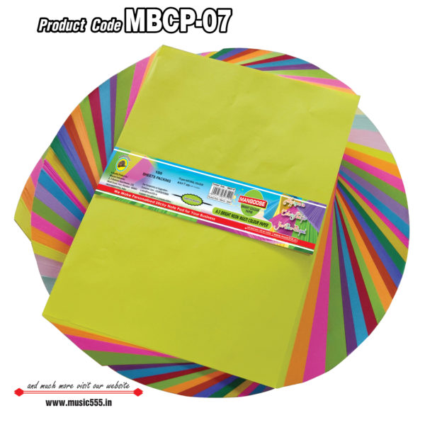Mangoose-A3-Bright-Neon-Multi-Colour-Paper-MBCP-07-music555-Bharani-Industries-manufacturing-mumbai-India3