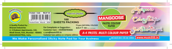 Mangoose-A4-Bright-Pastel-Normal-Colour-Paper-Strip-Multi-MLCP-04-music555-Bharani-Industries-manufacturing-mumbai-India4